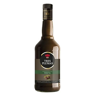 Licor Tres Plumas Chocolate Menta Licor Tres Plumas Chocolate Menta